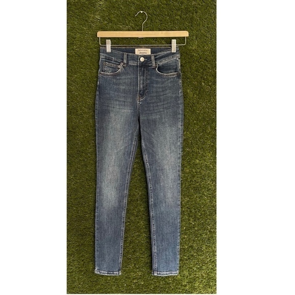 REFORMATION Harper High & Skinny Jeans in Wash Destin Size US 24 - Picture 2 of 6